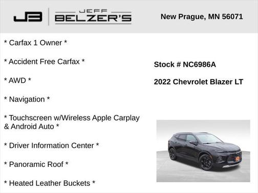 2022 Chevrolet Blazer 3LT
