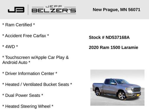 2020 RAM 1500 Laramie