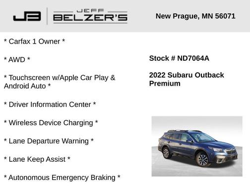 2022 Subaru Outback Premium