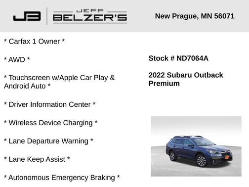 2022 Subaru Outback Premium