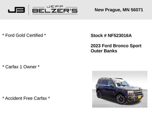 2023 Ford Bronco Sport Outer Banks