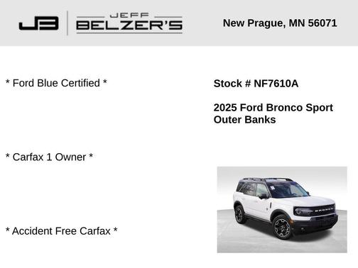 2025 Ford Bronco Sport Outer Banks