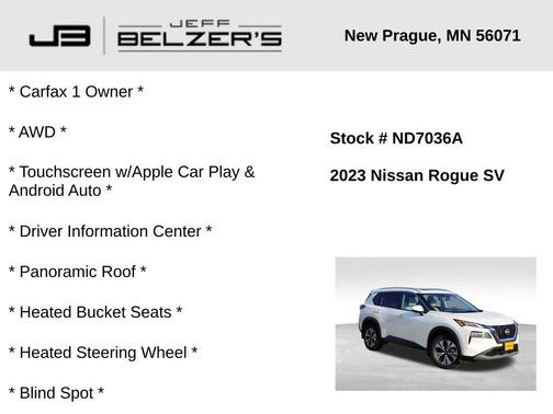 2023 Nissan Rogue SV