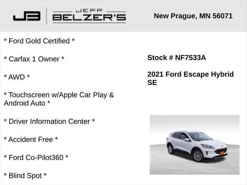 2021 Ford Escape SE
