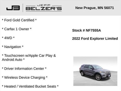 2022 Ford Explorer Limited