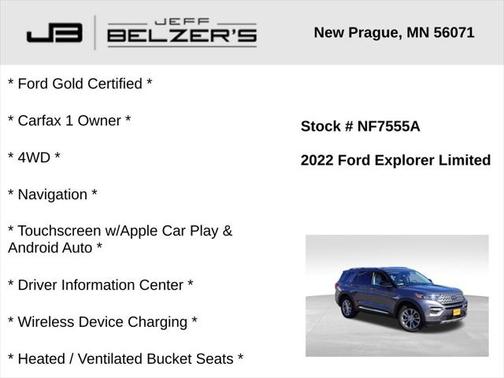 2022 Ford Explorer Limited