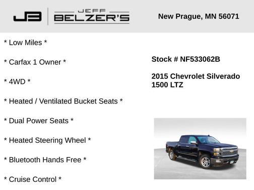 2015 Chevrolet Silverado 1500 LTZ