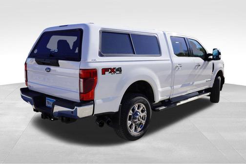 Star White Metallic Tri-Coat 2022 Ford F-350 Lariat