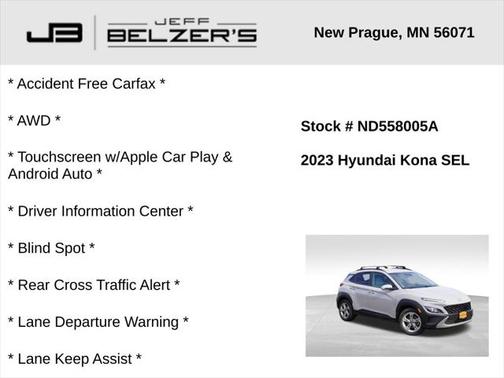 2023 Hyundai KONA SEL