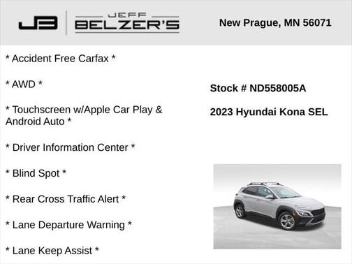 2023 Hyundai KONA SEL
