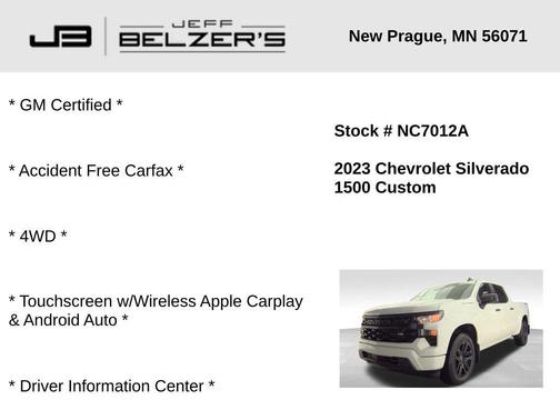 2023 Chevrolet Silverado 1500 Custom