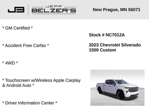 2023 Chevrolet Silverado 1500 Custom