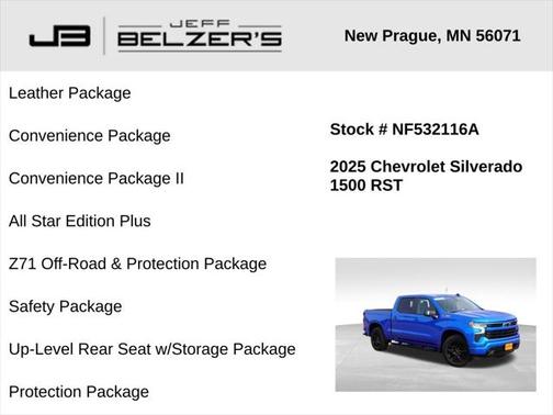 2025 Chevrolet Silverado 1500 RST