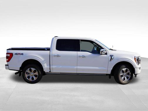 Star White Metallic Tri-Coat 2021 Ford F-150 Platinum
