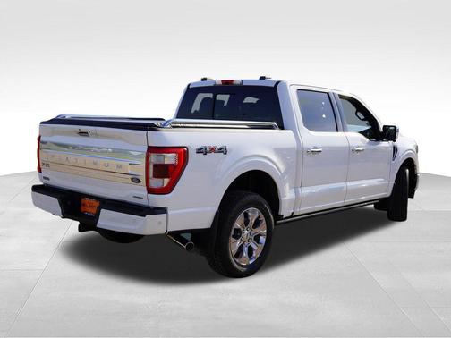 Star White Metallic Tri-Coat 2021 Ford F-150 Platinum