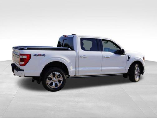 Star White Metallic Tri-Coat 2021 Ford F-150 Platinum