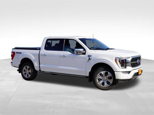 Star White Metallic Tri-Coat 2021 Ford F-150 Platinum