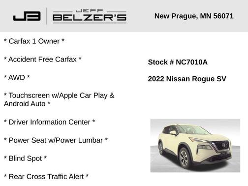 2022 Nissan Rogue SV