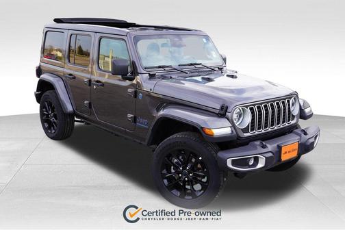 Granite Crystal Metallic Clearcoat 2025 Jeep Wrangler 4xe Sahara