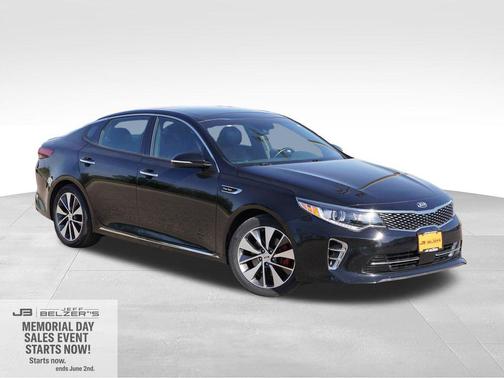 Ebony Black 2016 Kia Optima SXL Turbo