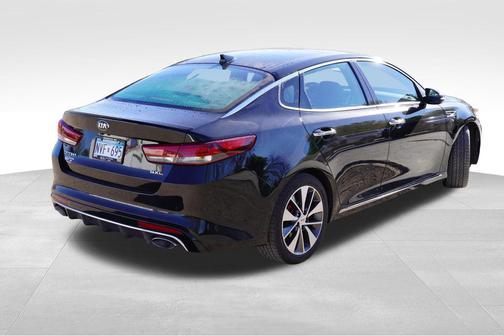 Ebony Black 2016 Kia Optima SXL Turbo