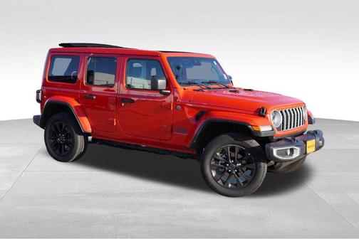 Firecracker Red Clearcoat 2025 Jeep Wrangler 4xe Sahara
