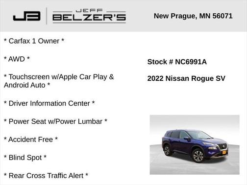 2022 Nissan Rogue SV