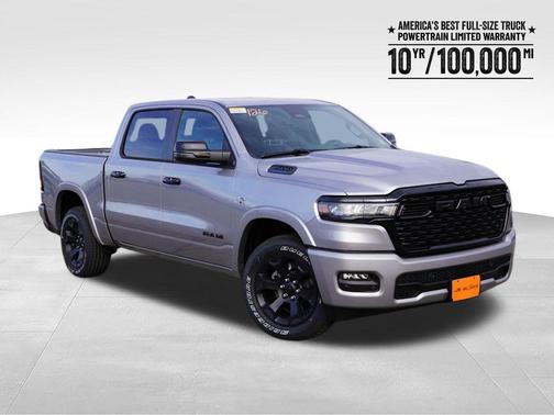 Billet Silver Metallic Clearcoat 2026 RAM 1500 Big Horn/Lone Star