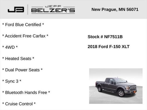 2018 Ford F-150 XLT