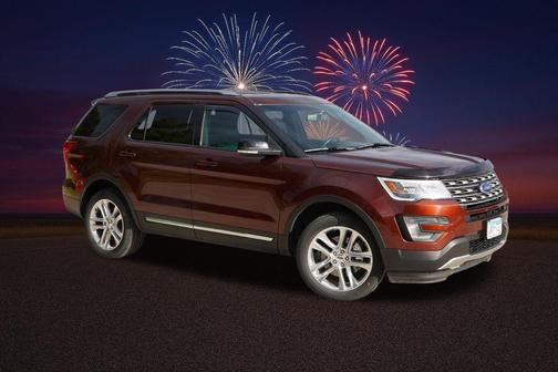 Bronze Fire Metallic Tinted Clearcoat 2016 Ford Explorer XLT