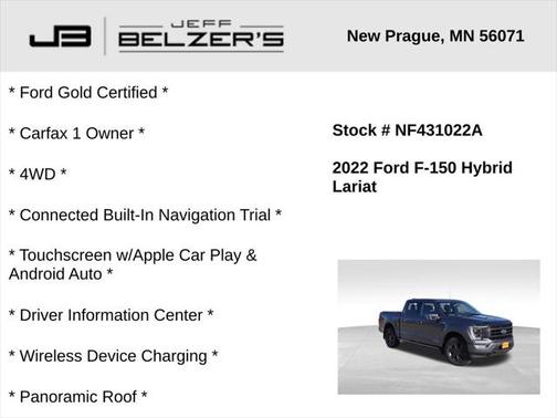 2022 Ford F-150 Lariat