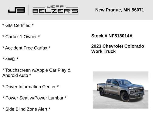 2023 Chevrolet Colorado WT