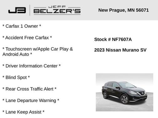 2023 Nissan Murano SV FWD