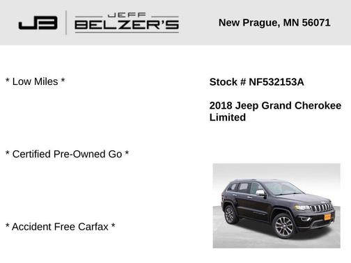 2018 Jeep Grand Cherokee Limited