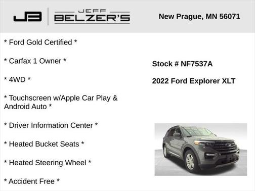 2022 Ford Explorer XLT