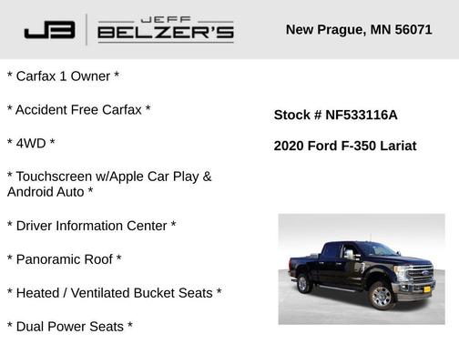 2020 Ford F-350 Lariat