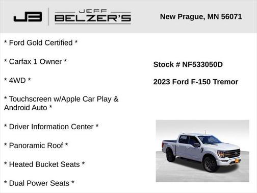 2023 Ford F-150 Tremor
