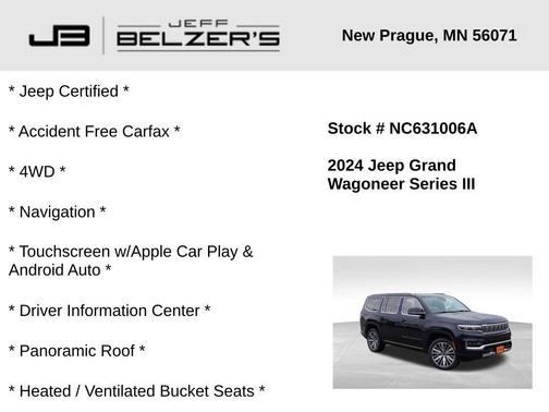 2024 Jeep Grand Wagoneer Series III 4x4