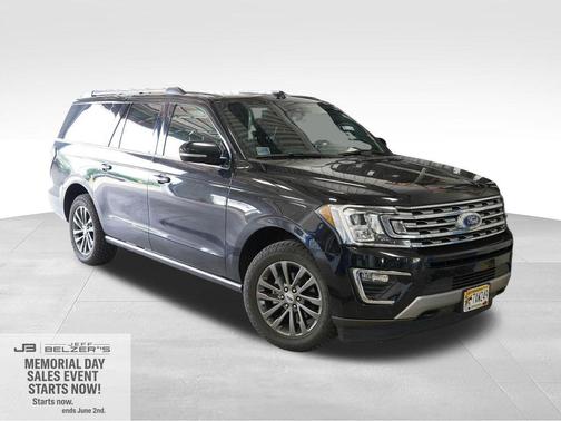 Agate Black 2020 Ford Expedition Max Limited