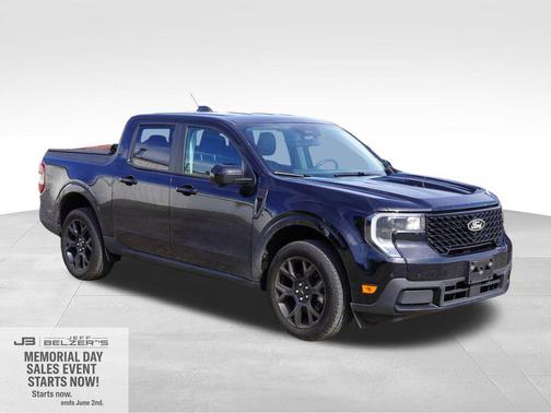 Shadow Black 2025 Ford Maverick Lariat