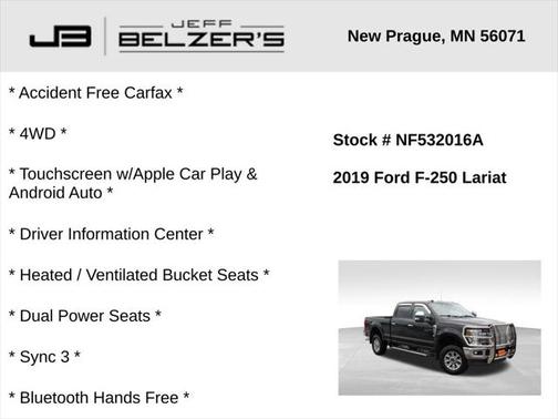 2019 Ford F-250 Lariat