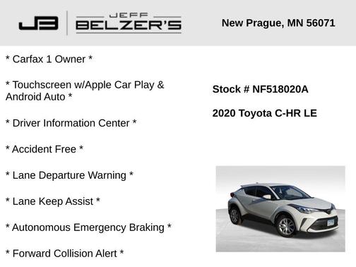 2020 Toyota C-HR LE