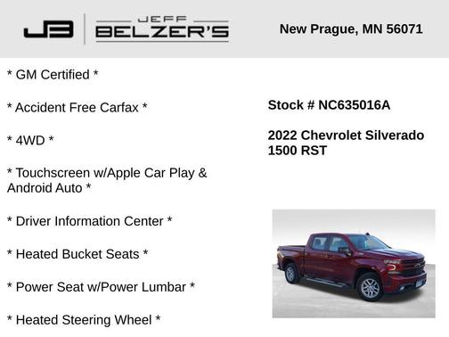 2022 Chevrolet Silverado 1500 RST