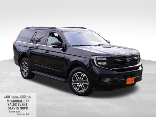 Agate Black Metallic 2025 Ford Expedition Active