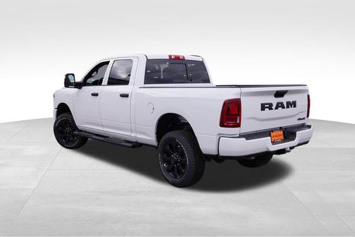 Bright White Clearcoat 2026 RAM 2500 Black Express Crew Cab 4x4 6'4' Box