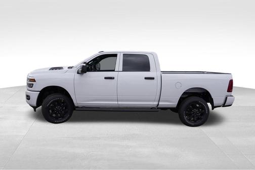 Bright White Clearcoat 2026 RAM 2500 Black Express Crew Cab 4x4 6'4' Box