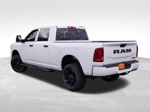 Bright White Clearcoat 2026 RAM 2500 Black Express Crew Cab 4x4 6'4' Box