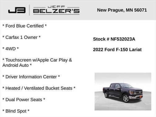 2022 Ford F-150 Lariat