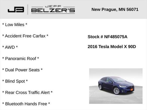 2016 Tesla Model X 90D