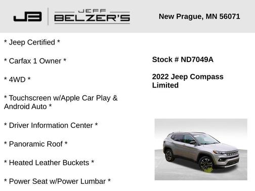 2022 Jeep Compass Limited